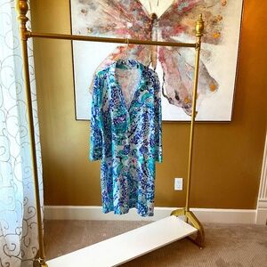 Lilly Pulitzer Blue Dress Size XL